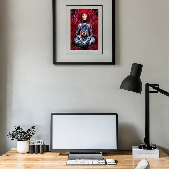 BlackBolt & Medusa 13x19” Art print - only 6 signed & numbered prints made - Picture 5 of 5